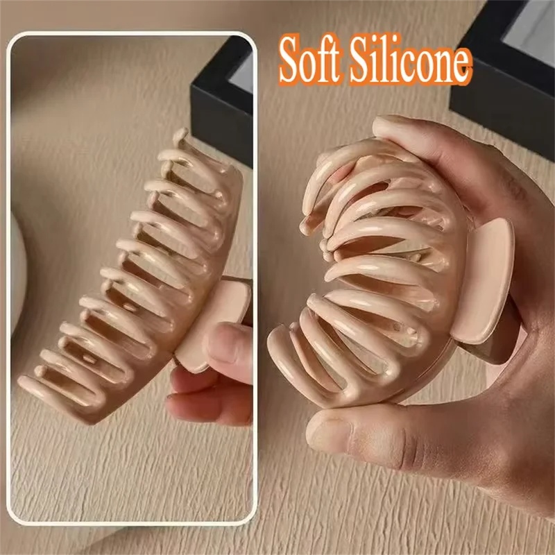 Hair Spa Wellness - Yeni Silikon Malzeme Saç Pençe Klipsi