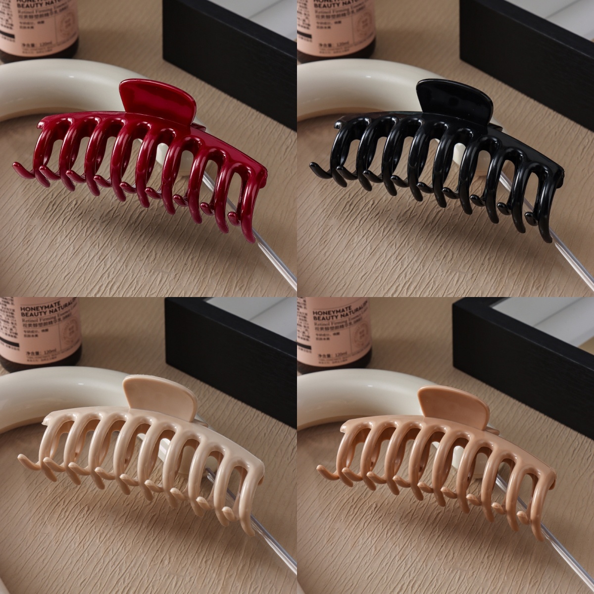 Hair Spa Wellness - 11CM Trend Silikon Malzeme Saç Tokası